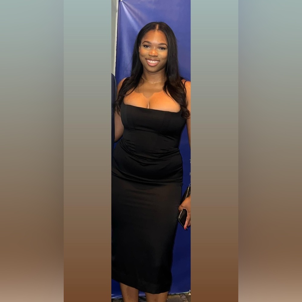 Black Midi Dress